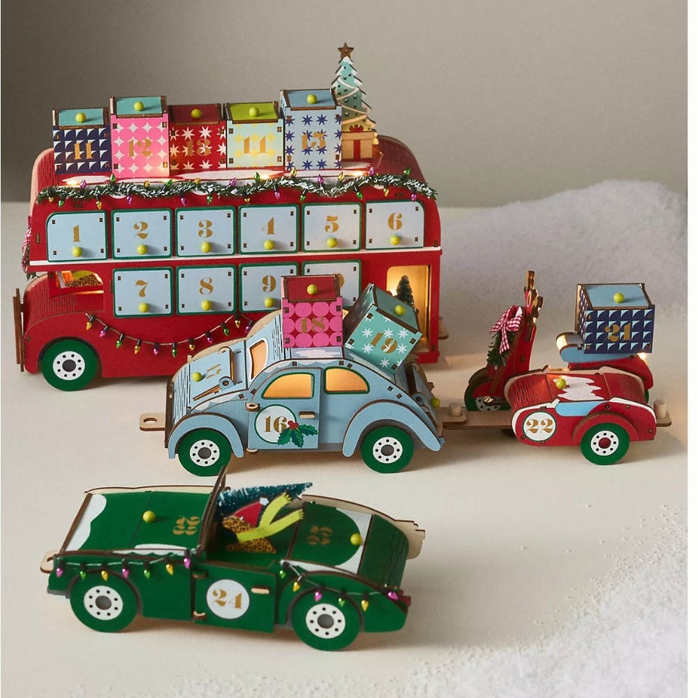 ANTHROPOLOGY Holiday Traffic Advent Calendar